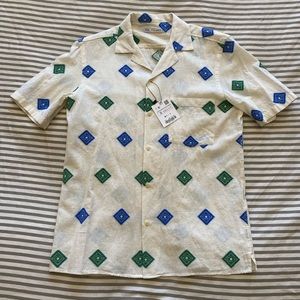 Zara Jacquard Diamond Shirt